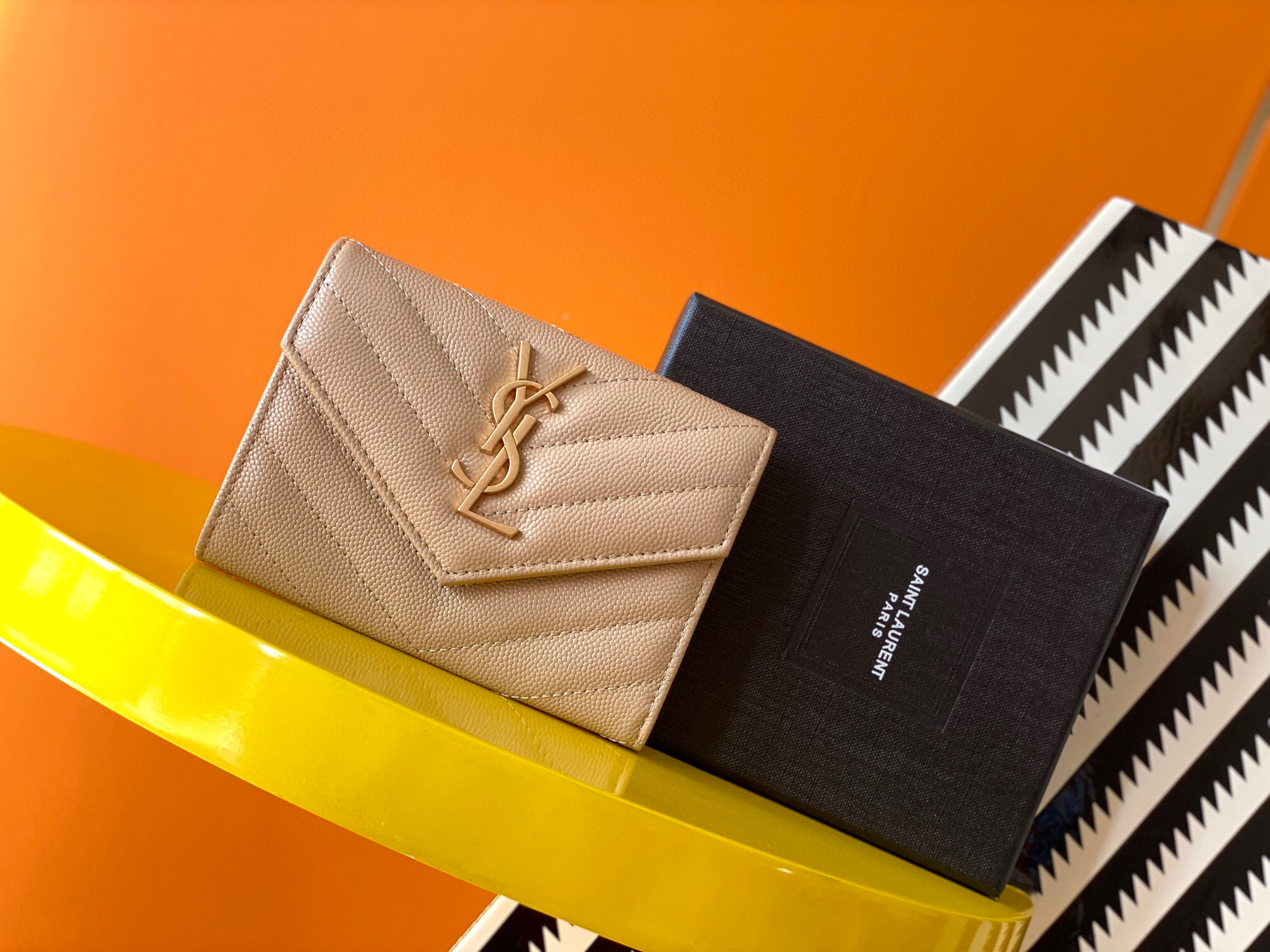 생로랑  여자  반지갑 414404