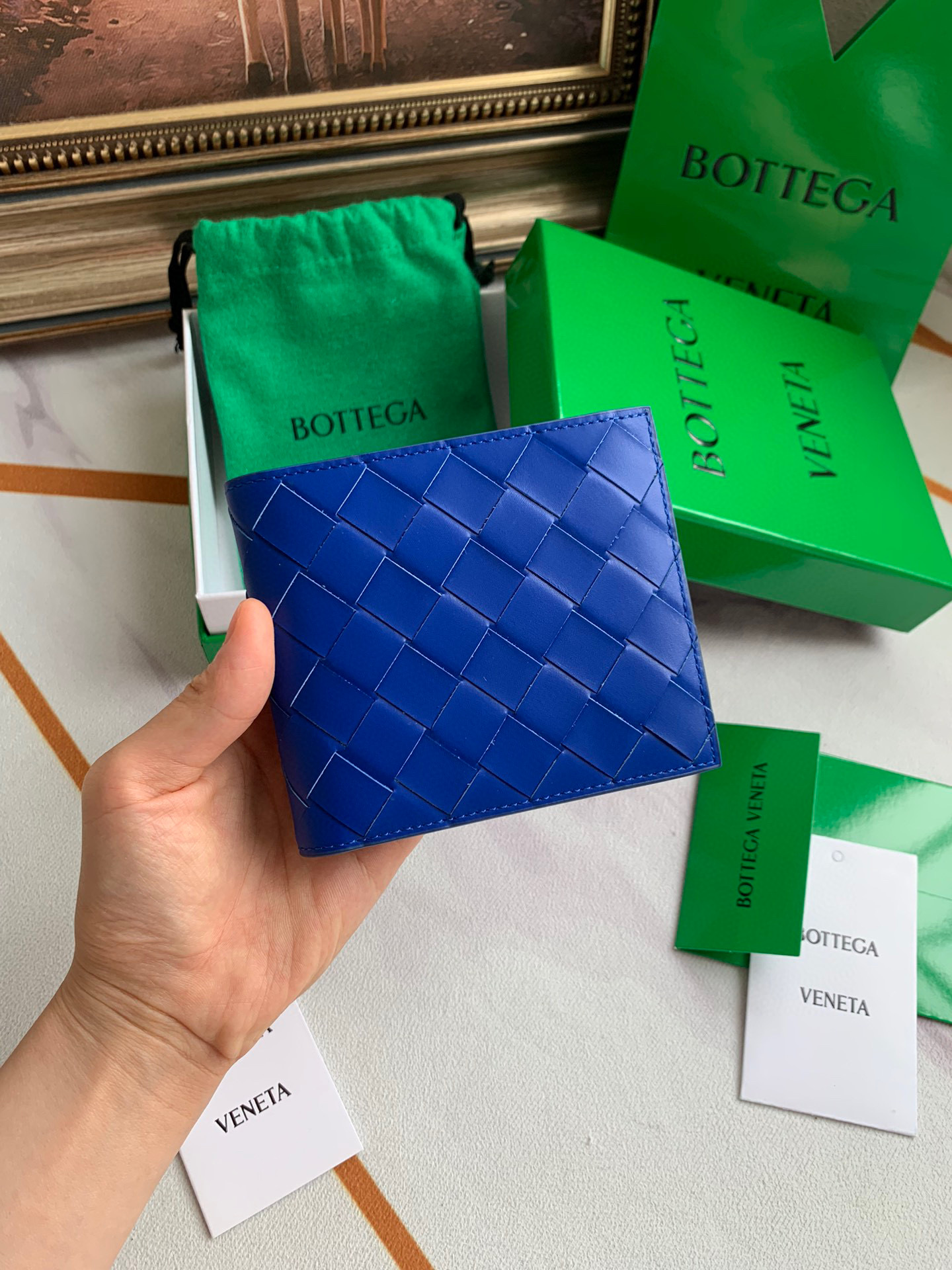 보테가베네타  605721 남자 반지갑