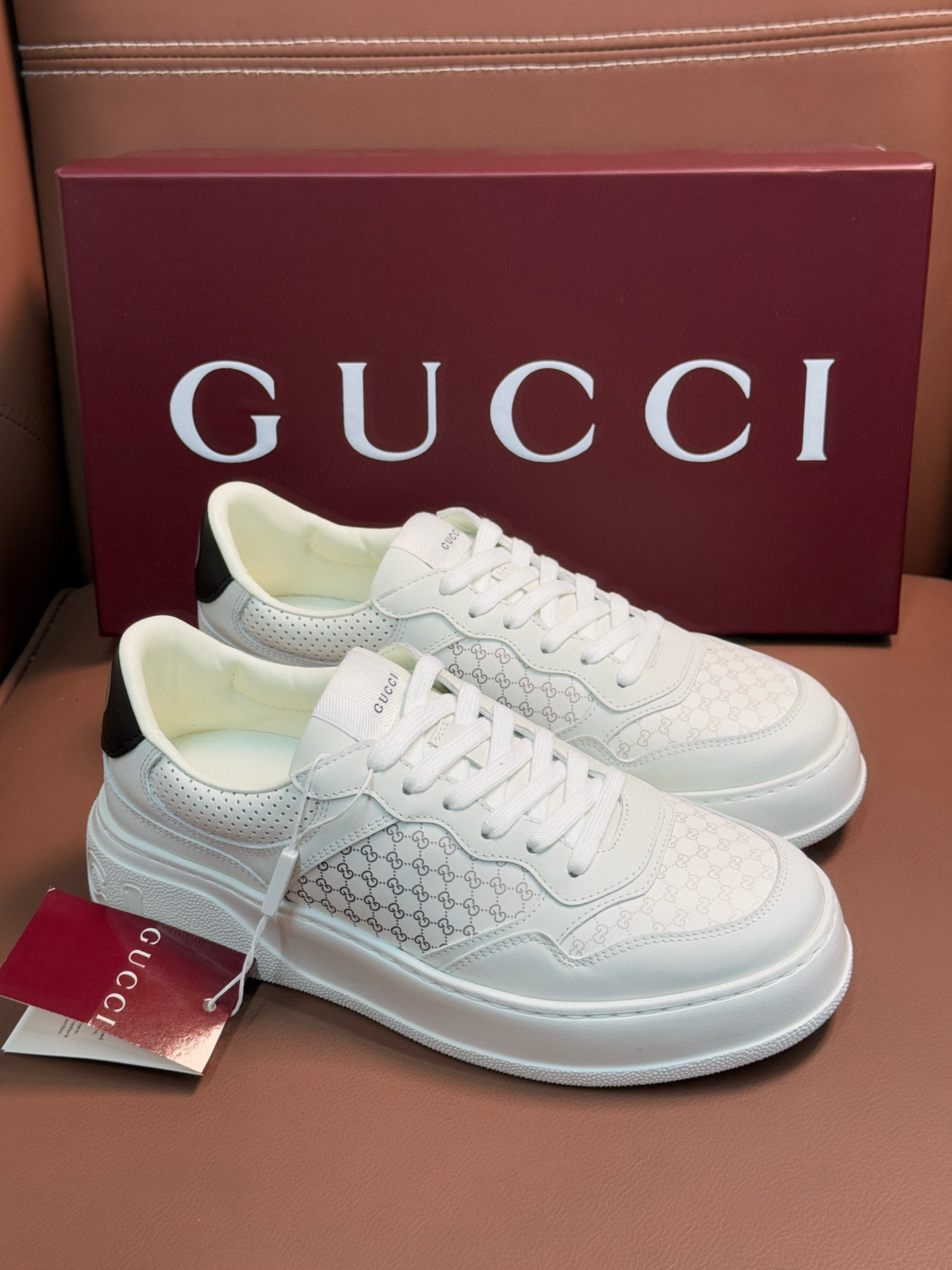 구찌 4cm 남녀공용 신발 운동화 스니커즈