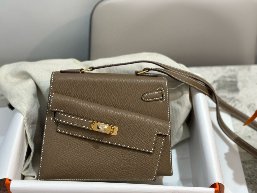 에르메스 켈리 sellier20 enDesordre 앱송가죽 여자가방