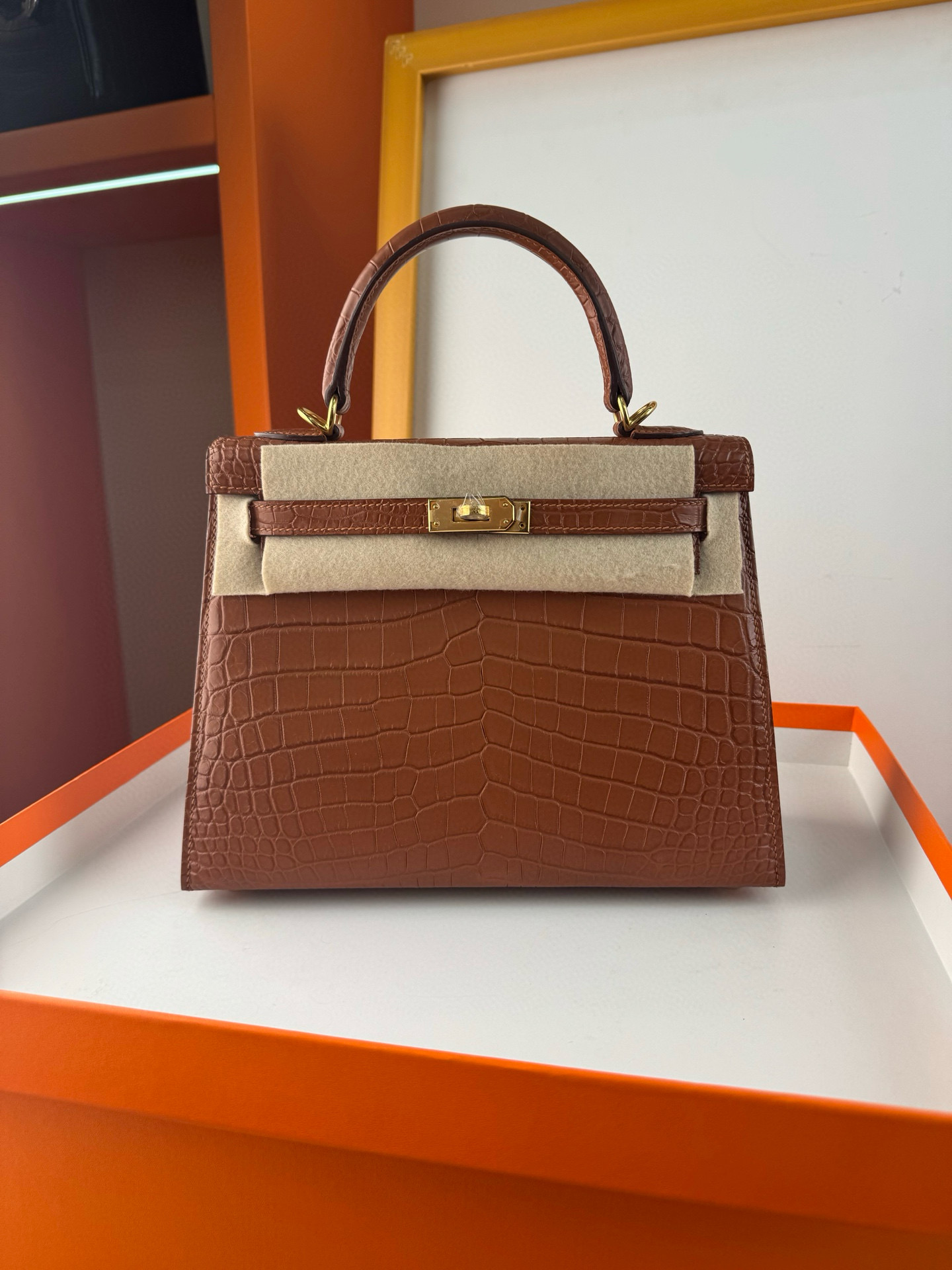 에르메스 켈리백 25 악어가죽 여자가방