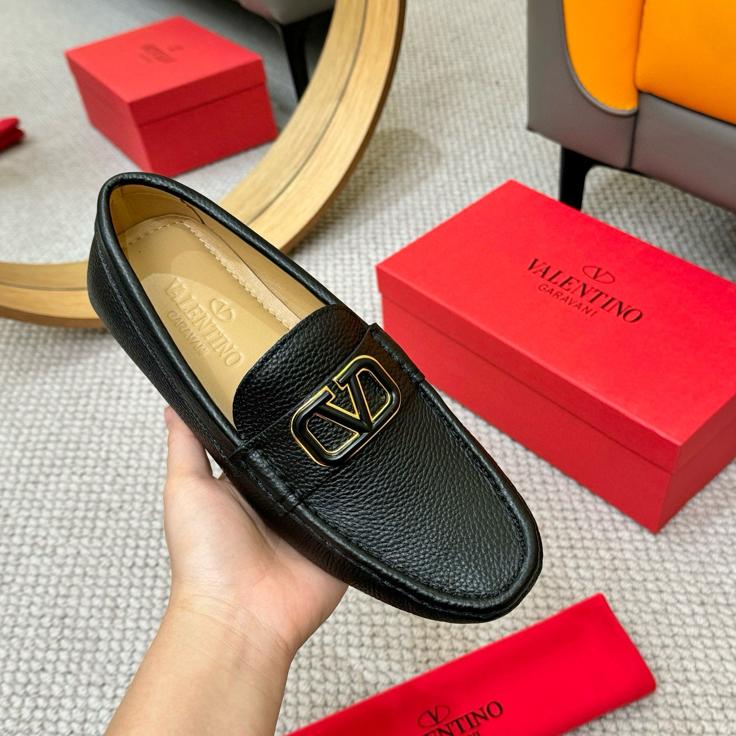 발렌티노 남자 구두