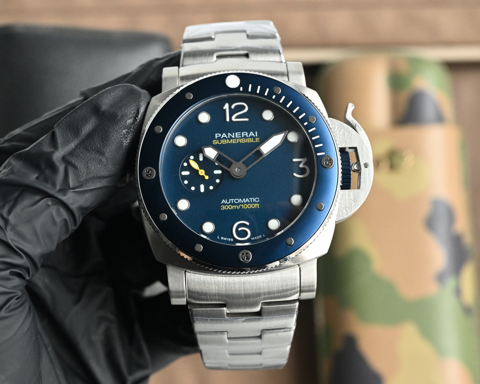 파네라이  V7공장 남자 미러급 시계