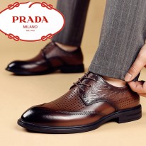 프라다 2컬러 남자 구두