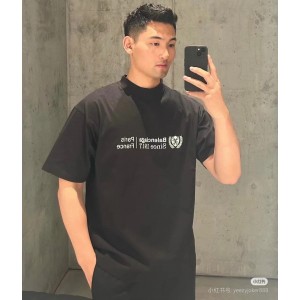 발렌시아가 남녀공용 반팔티