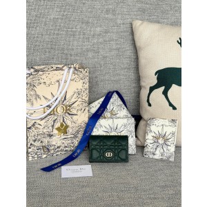 디올 S5132UWHC_M30G 여자 카드지갑 머니클립