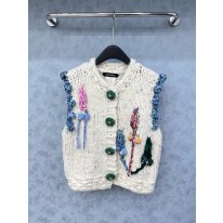 샤넬 여자 조끼