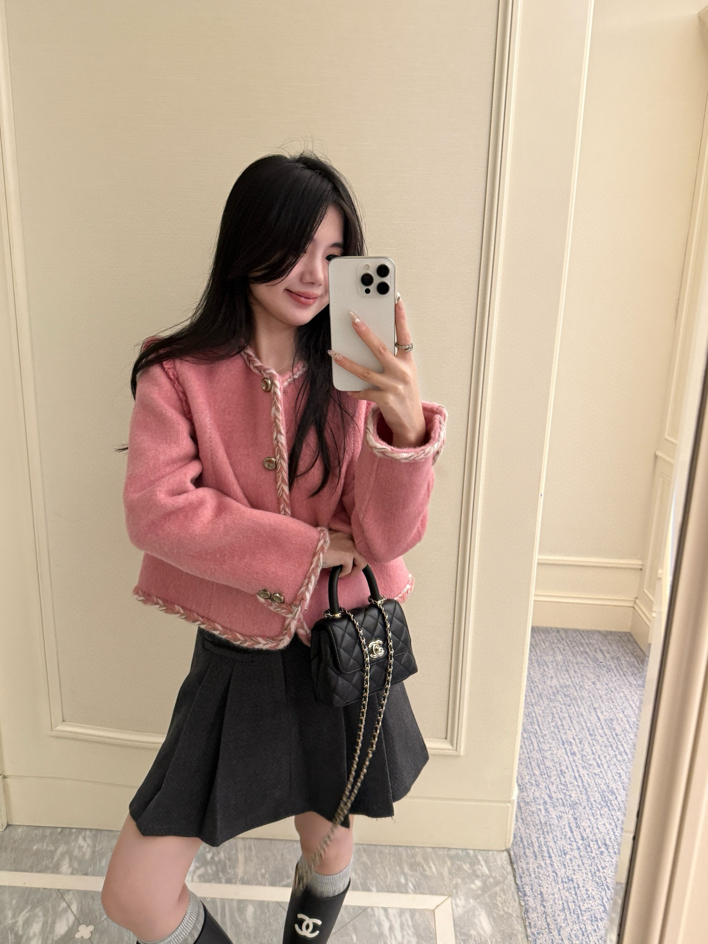 샤넬 여자 재킷 자켓-코트