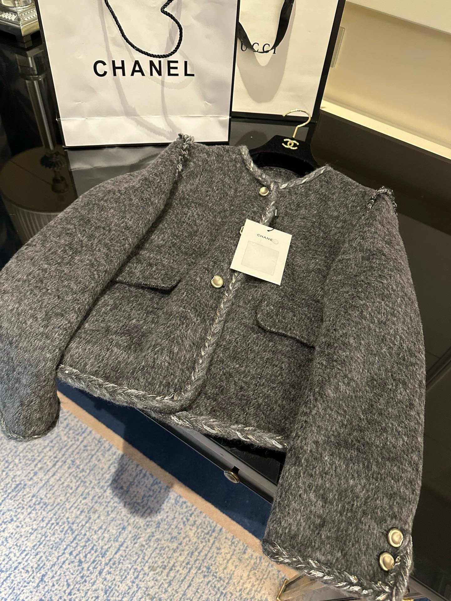 샤넬 여자 재킷 자켓-코트