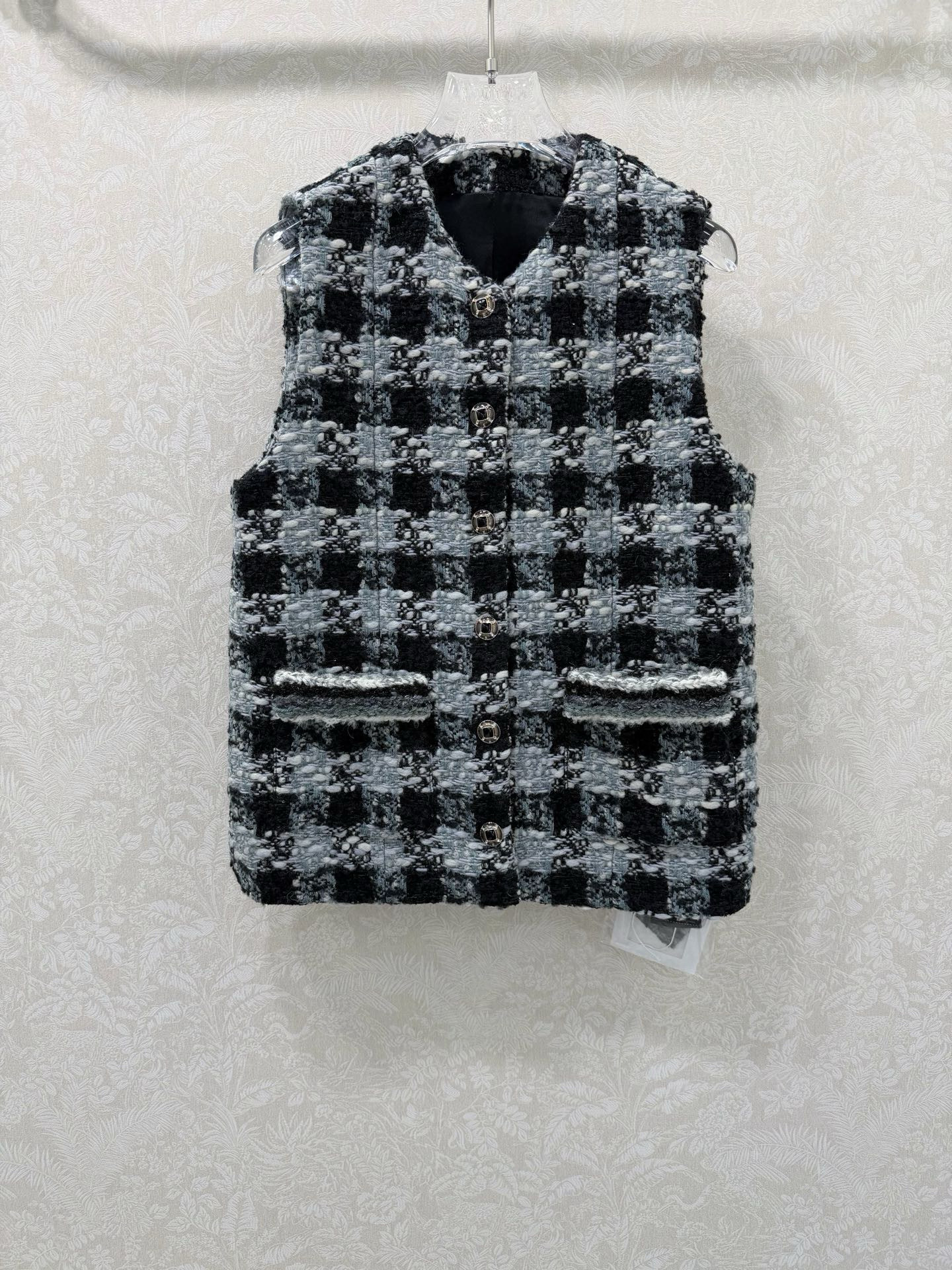 샤넬 여자 조끼