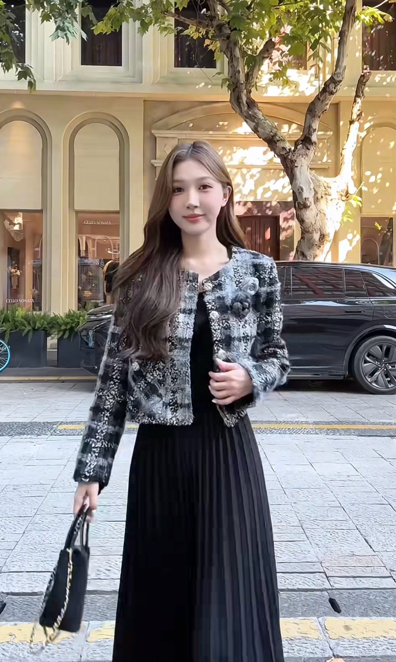 샤넬 여자 패딩