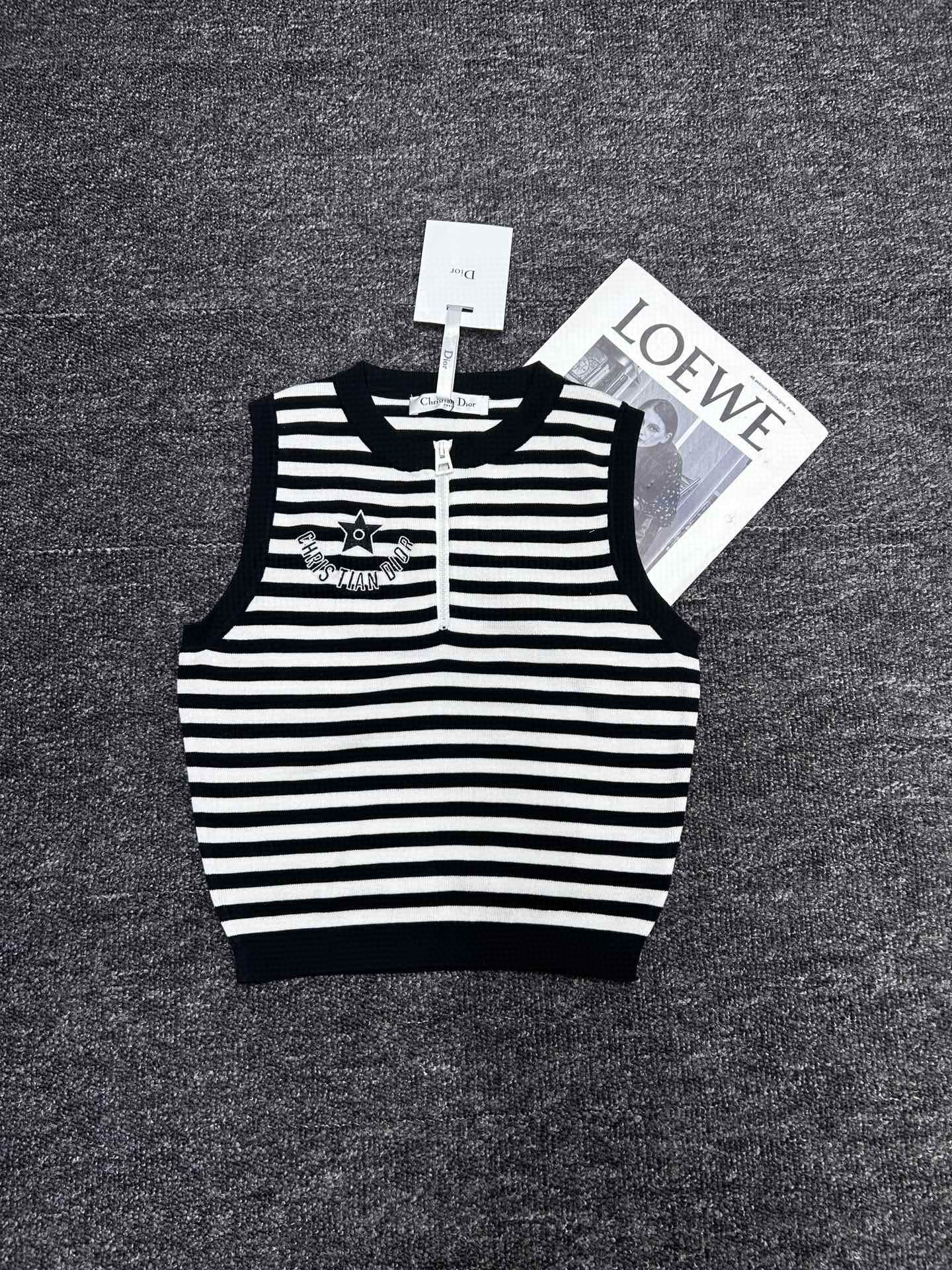 디올 여자 조끼