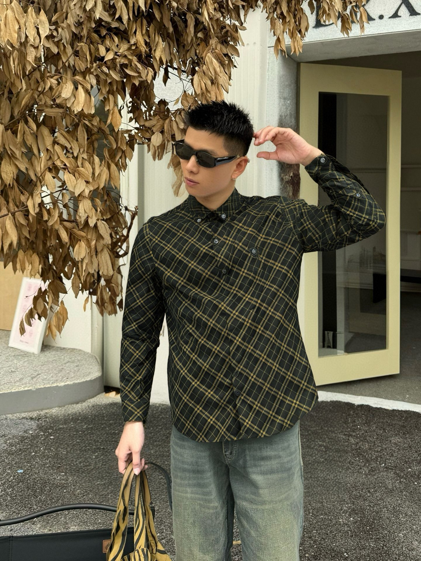 버버리 남자 셔츠