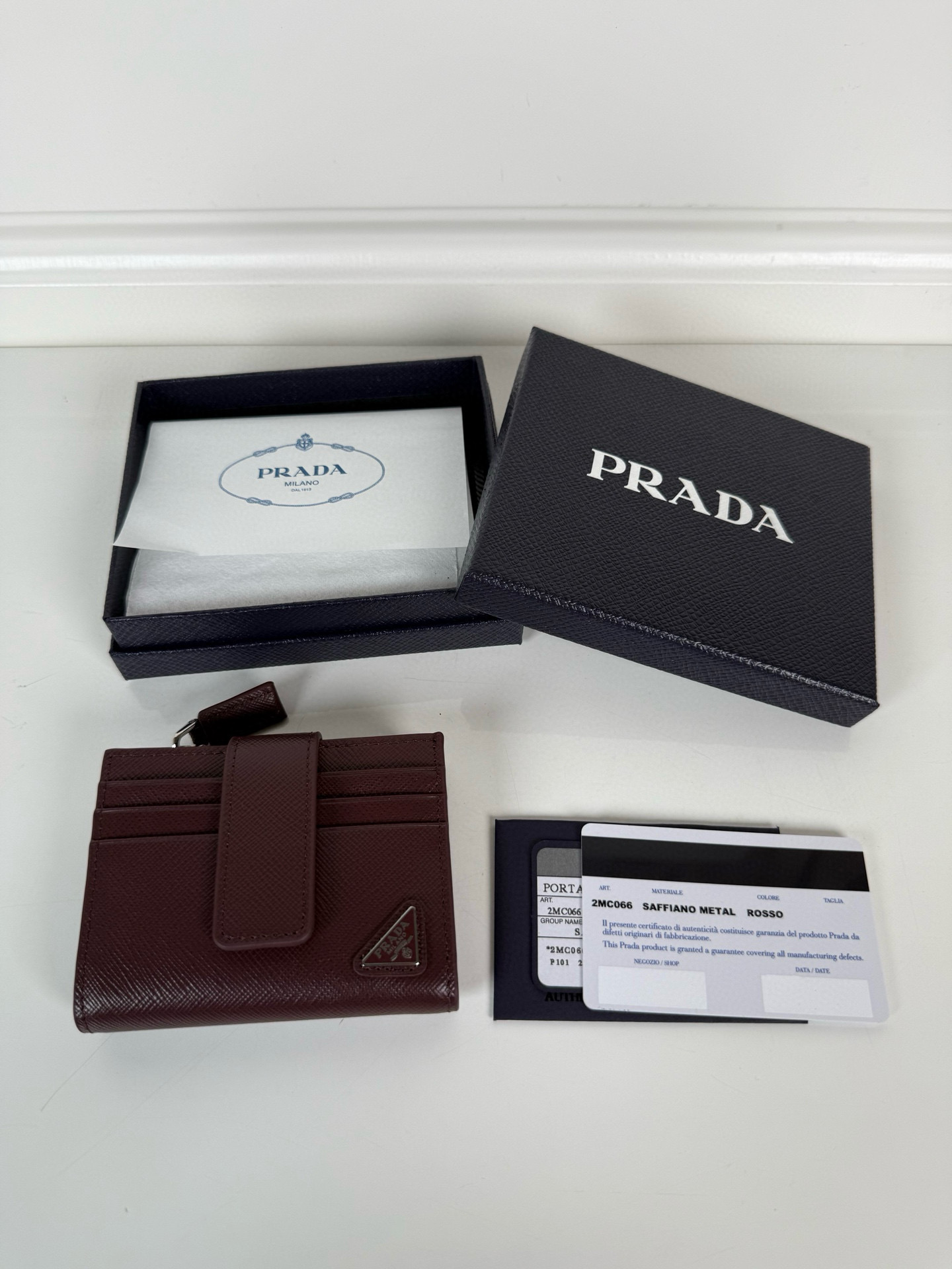 프라다 2MC066 카드지갑 머니클립