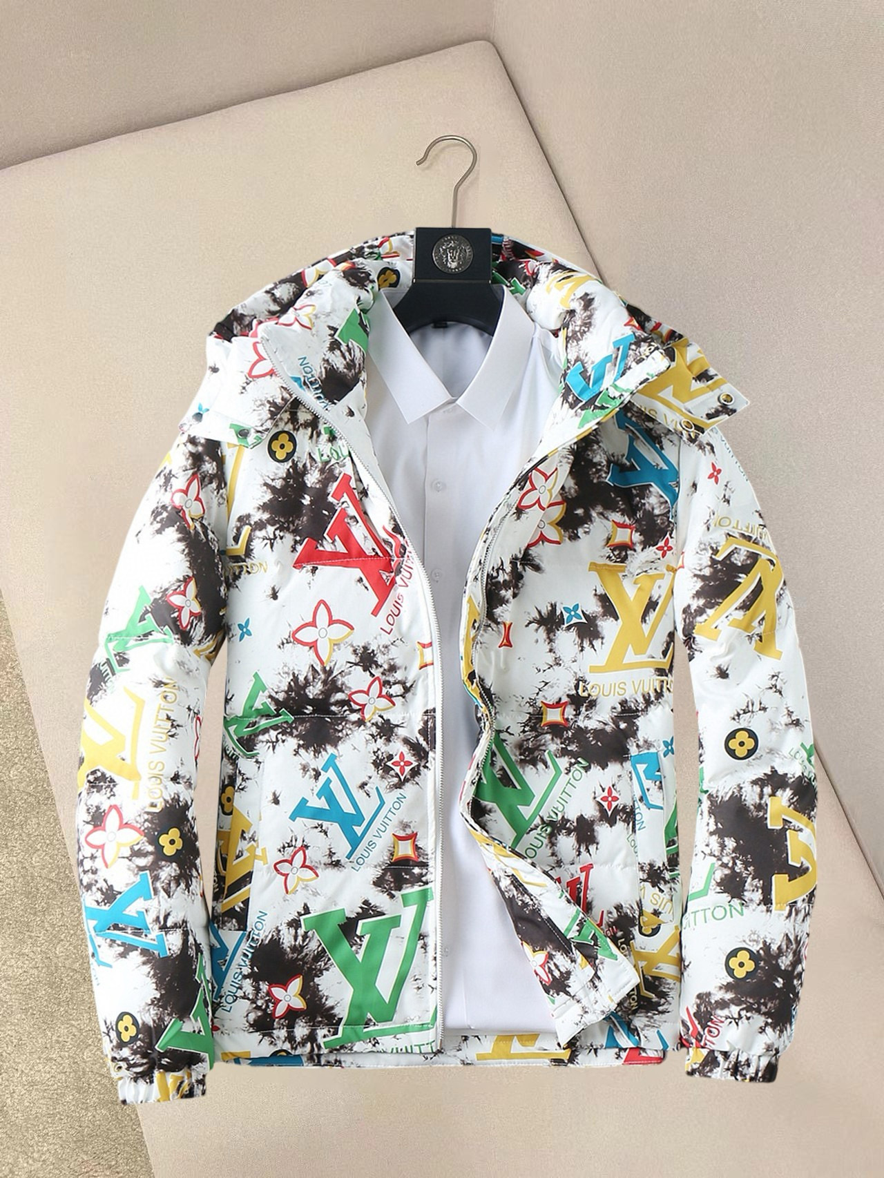 루이비통 남자 패딩