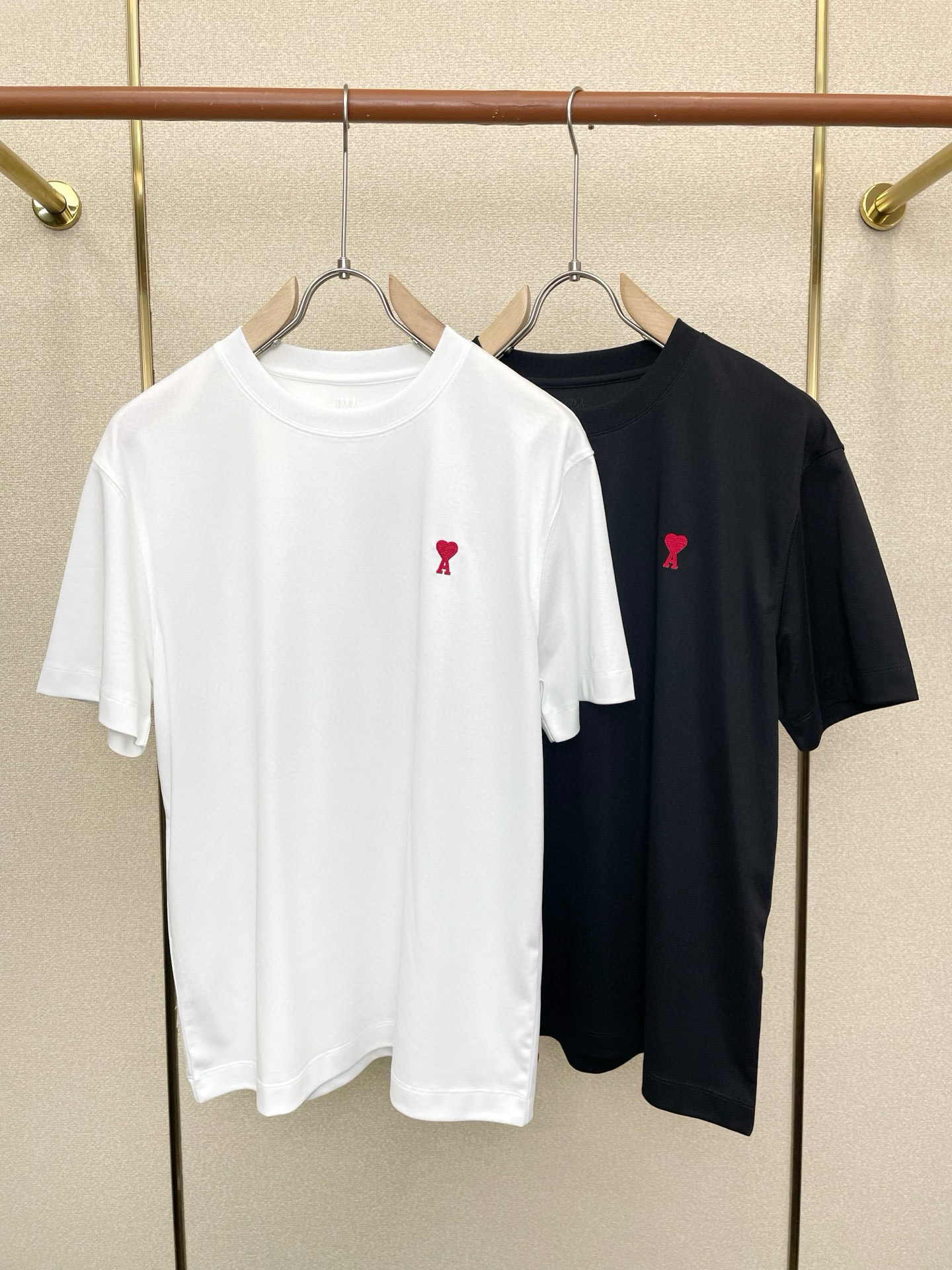 아미 아미리 7컬러 남녀공용 반팔티