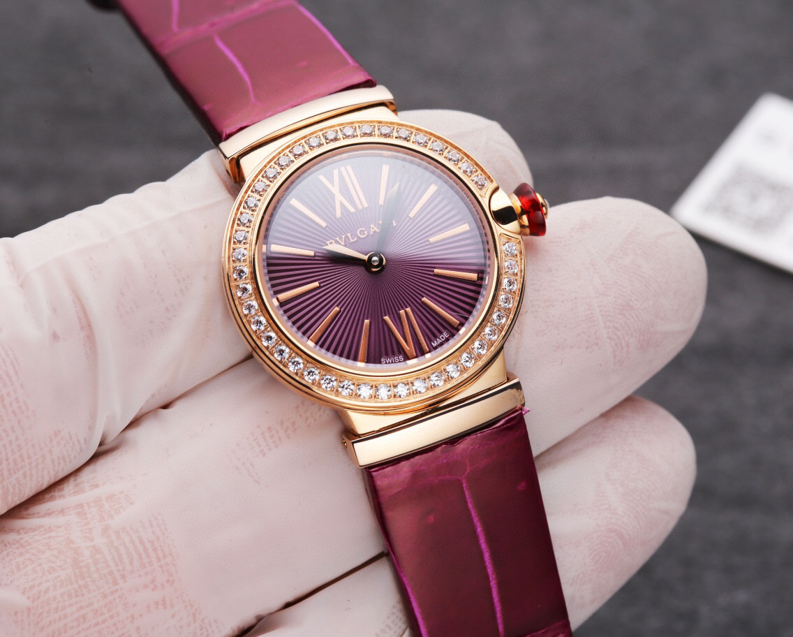 불가리 여자 미러급 시계 3컬러