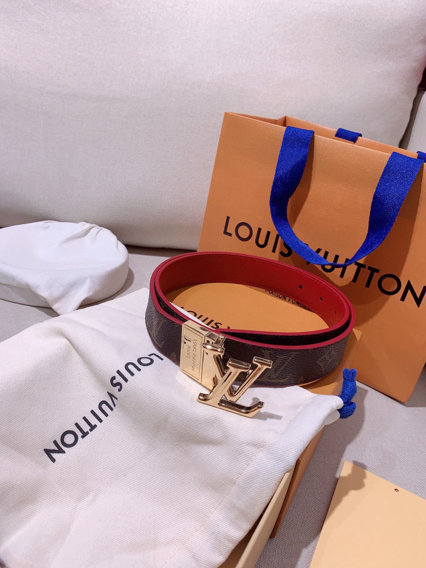 루이비통 여자 벨트