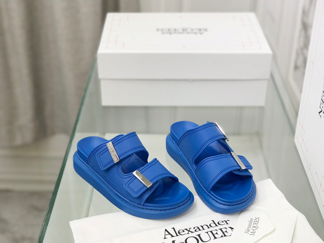 알렉산더 맥퀸 여자 슬리퍼 5cm