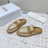 디올 여자 슬리퍼