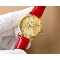 론진 2칼라 미러급 여자 시계