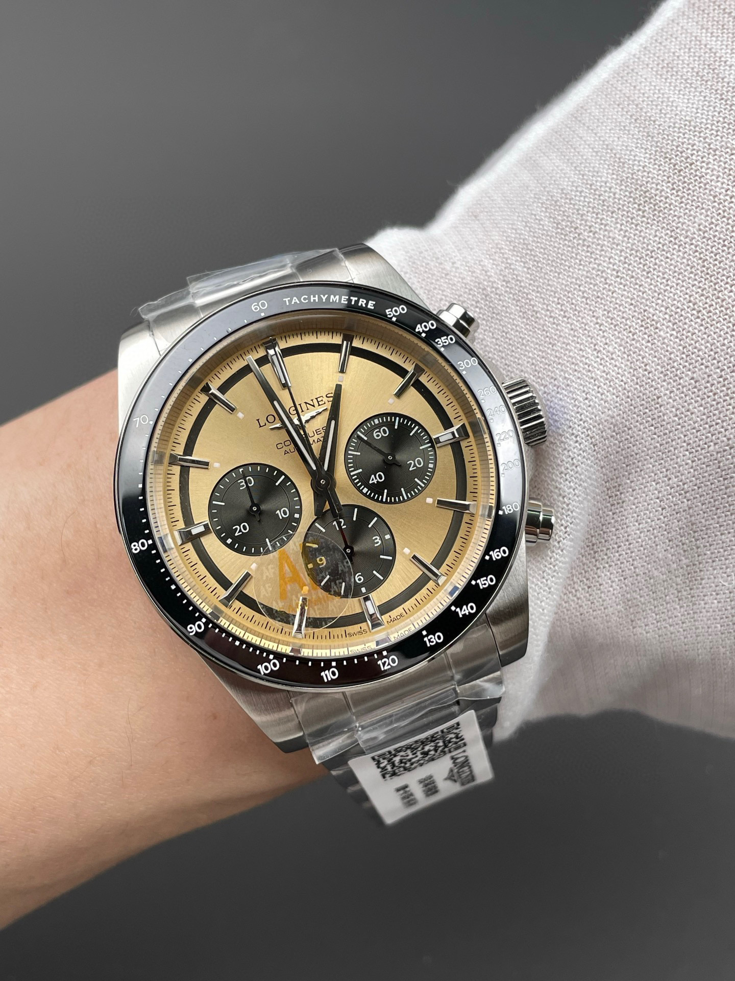 론진 미러급 남자 시계