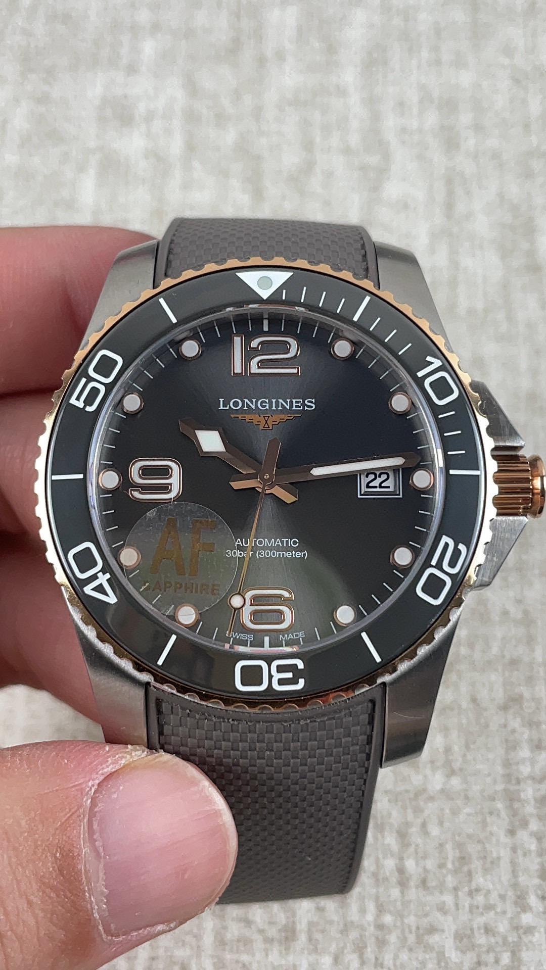 론진 AF공장 미러급 남자 시계