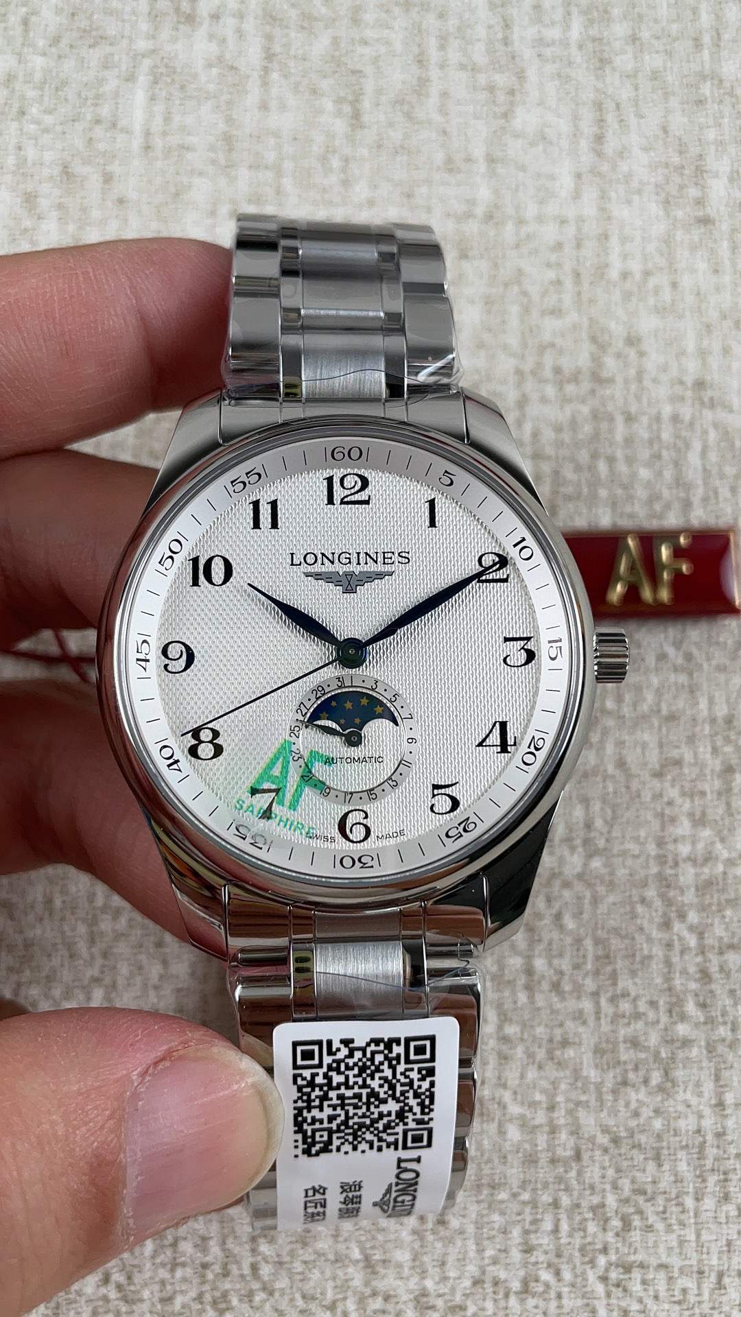 론진 AF공장 미러급 여자 시계