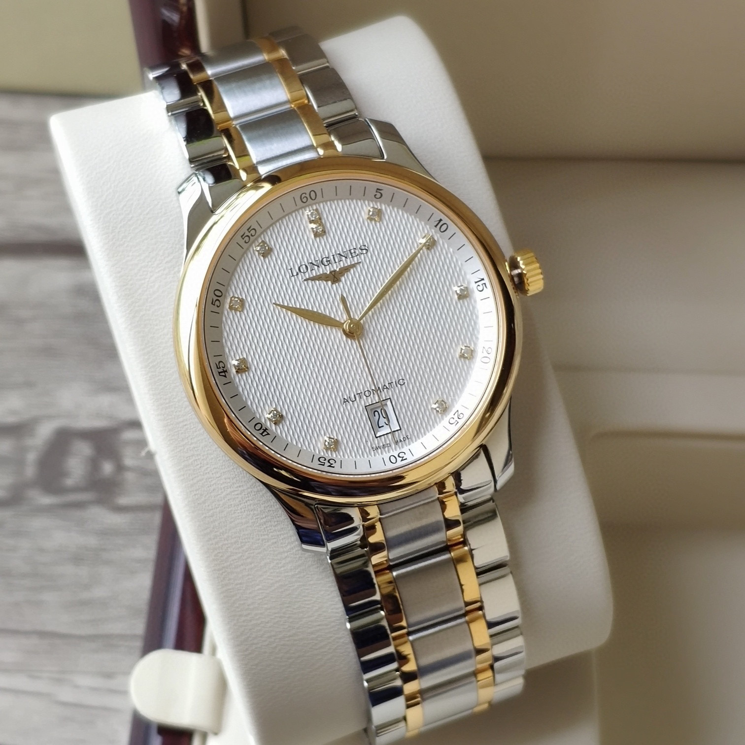 론진 미러급 남자 시계