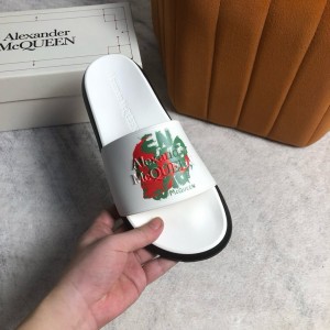 알렉산더 맥퀸 남녀공용 슬리퍼