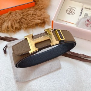에르메스 2컬러 남자 벨트