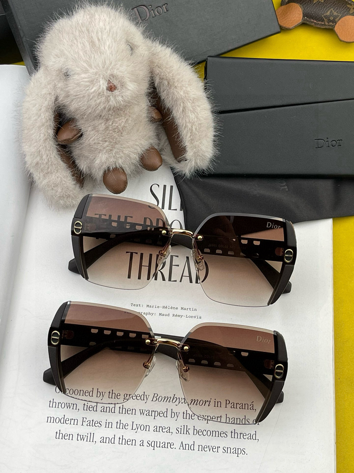 디올 2컬러 선글라스