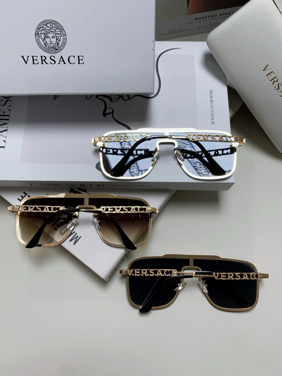 베르사체  3컬러 선글라스