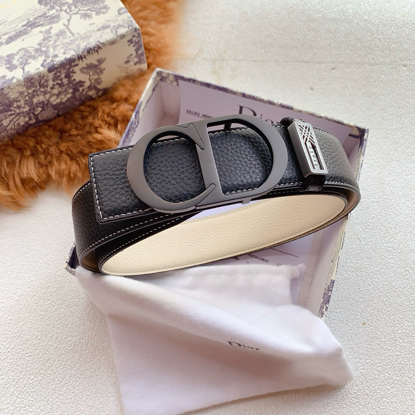 디올 남자 벨트