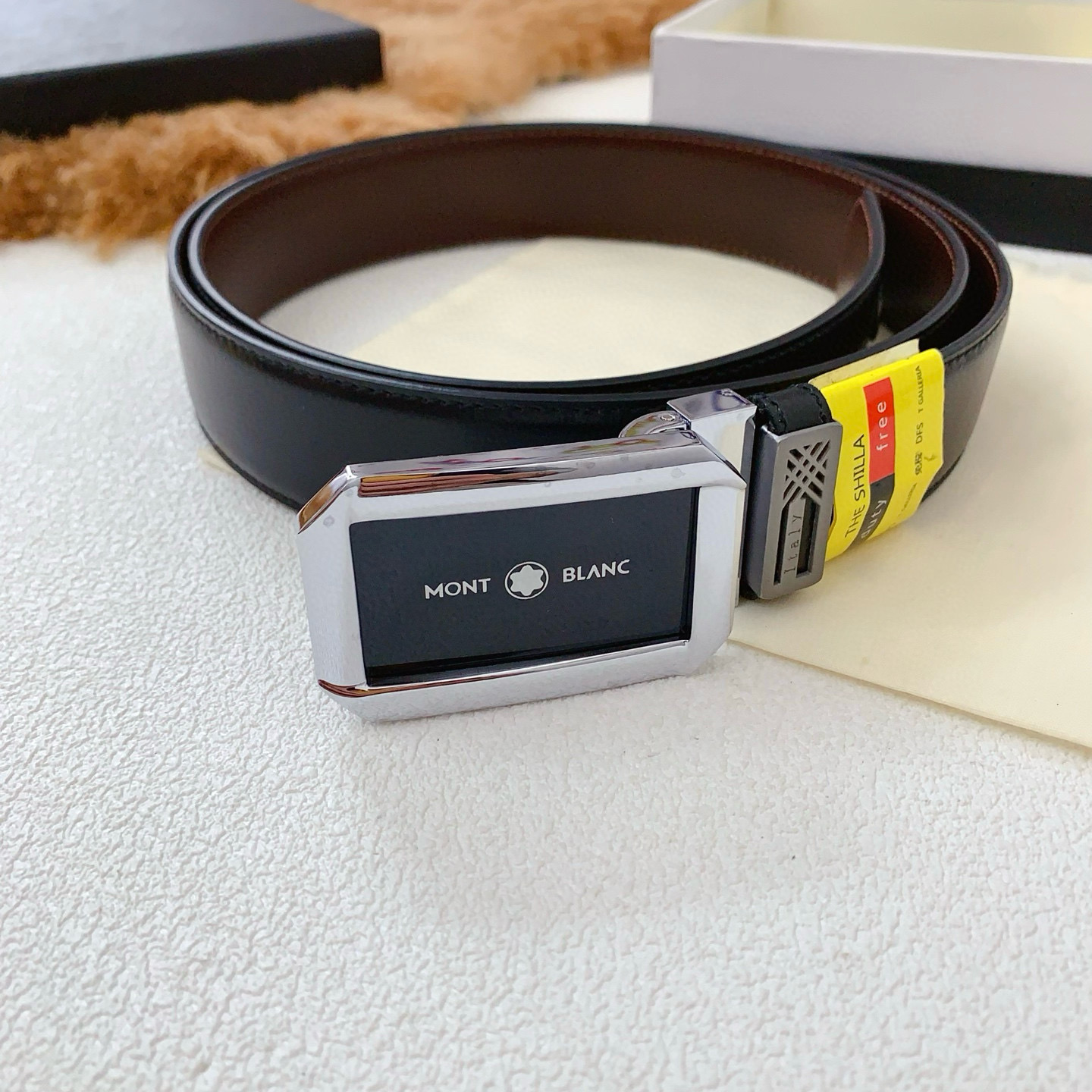 몽블랑 남자 벨트