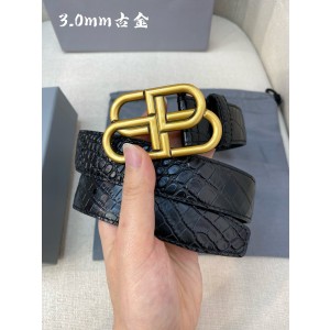 발렌시아가 남자 벨트