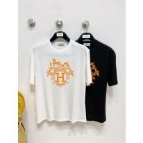 에르메스 2컬러 남자 반팔티