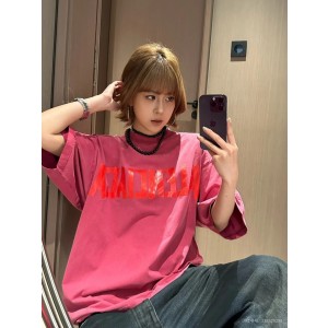 발렌시아가 남녀공용 반팔티