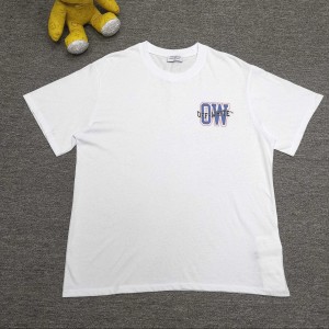 오프화이트 남녀공용 반팔티