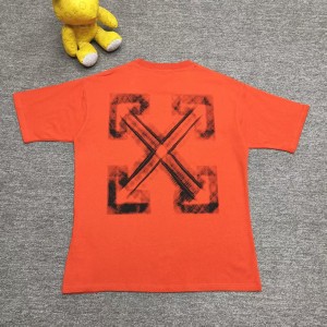 오프화이트 남녀공용 반팔티