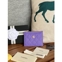 샤넬 A84105 여자 카드지갑 머니클립