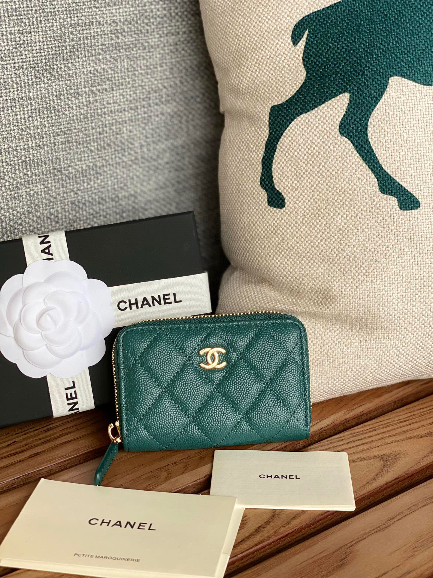 샤넬 AP0216 여자 카드지갑 머니클립