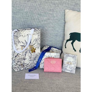 디올 S5173UBHZ_M928 여자 카드지갑 머니클립