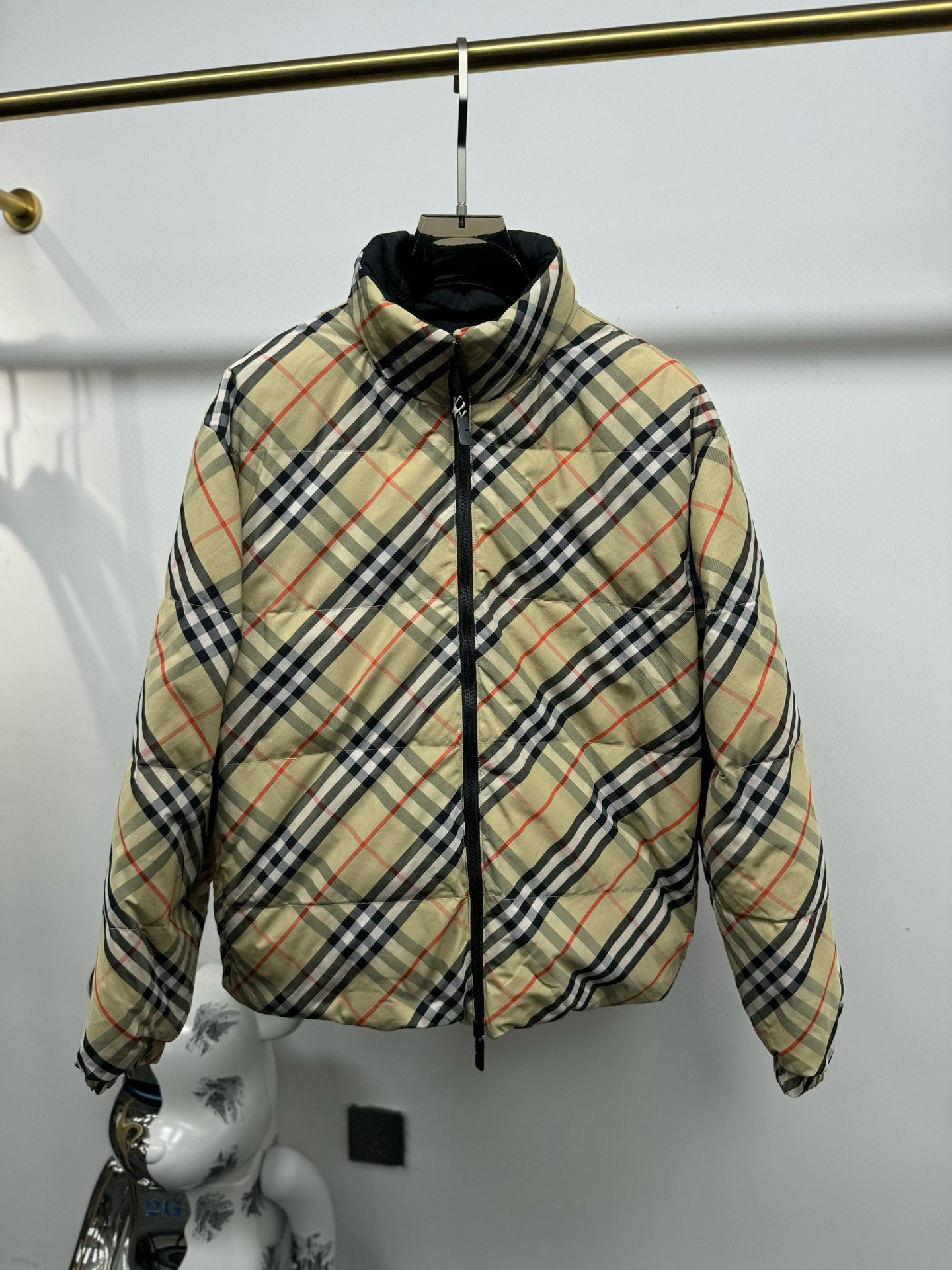 버버리 남자 패딩