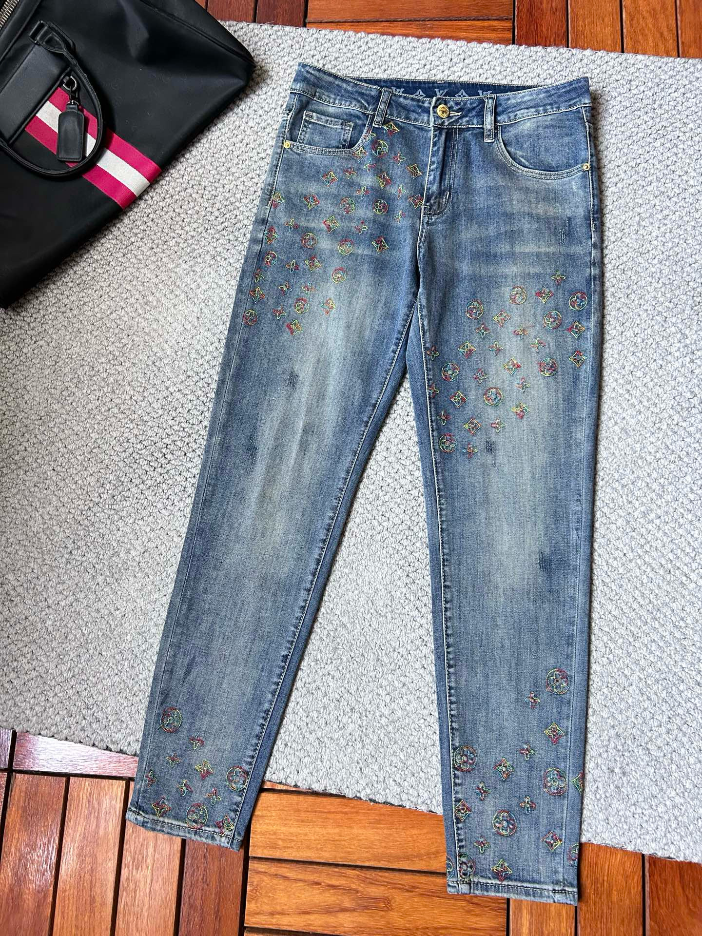 루이비통 남자 청바지