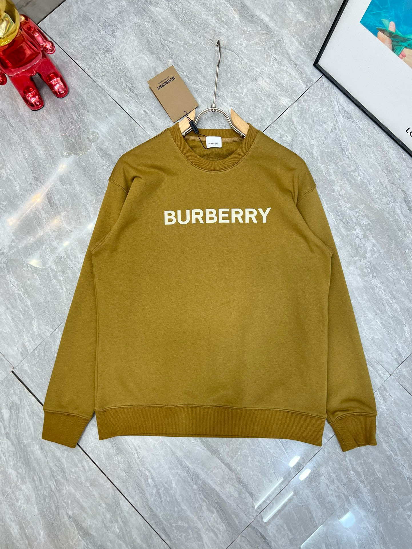 버버리 4컬러 남자 맨투맨 후드티