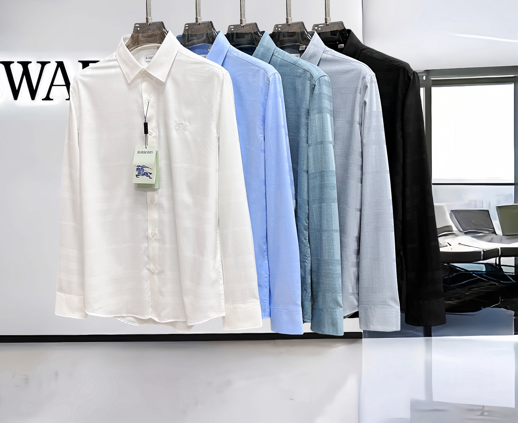 버버리 5컬러 남자 셔츠