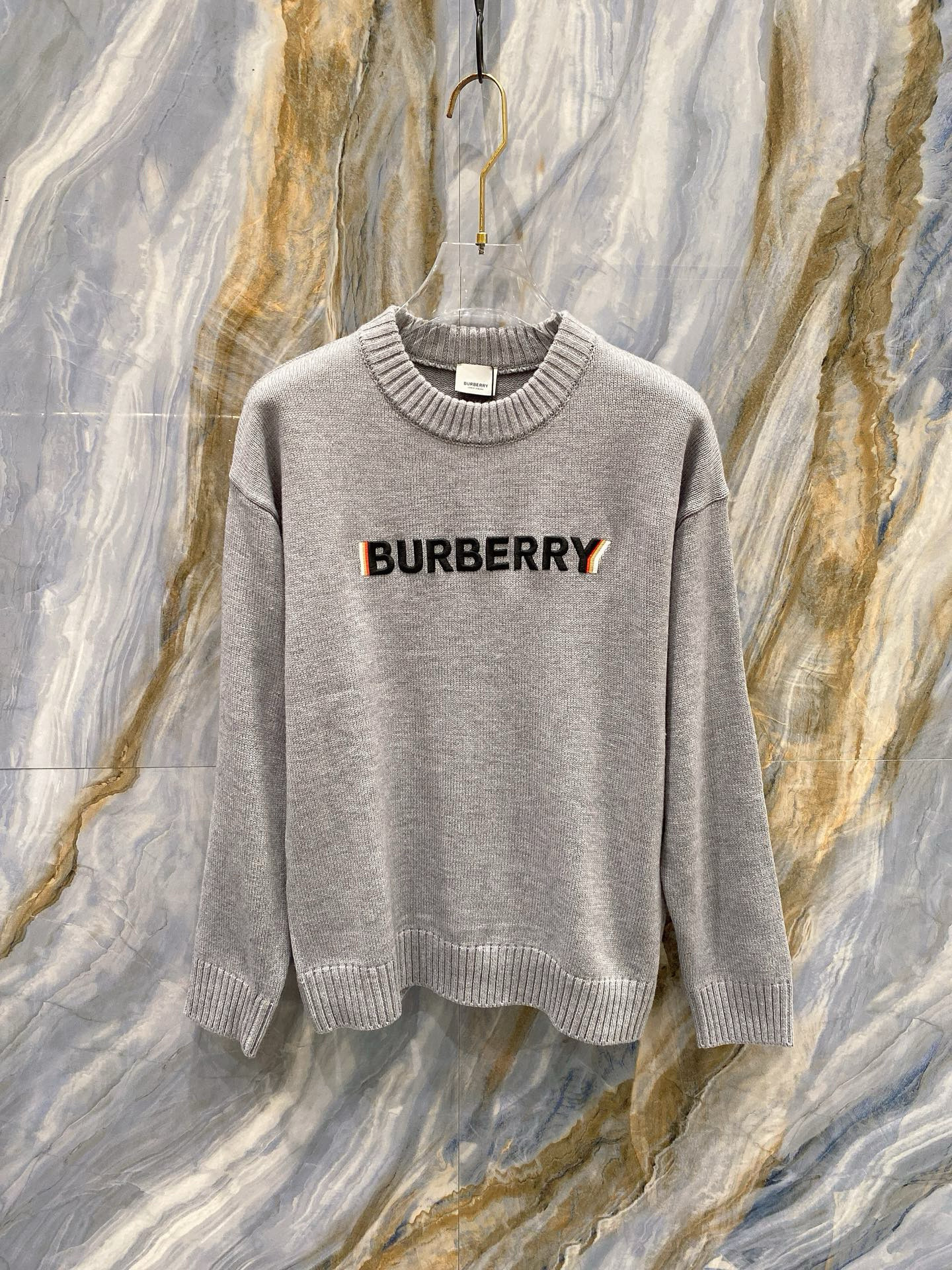 버버리 남자 니트