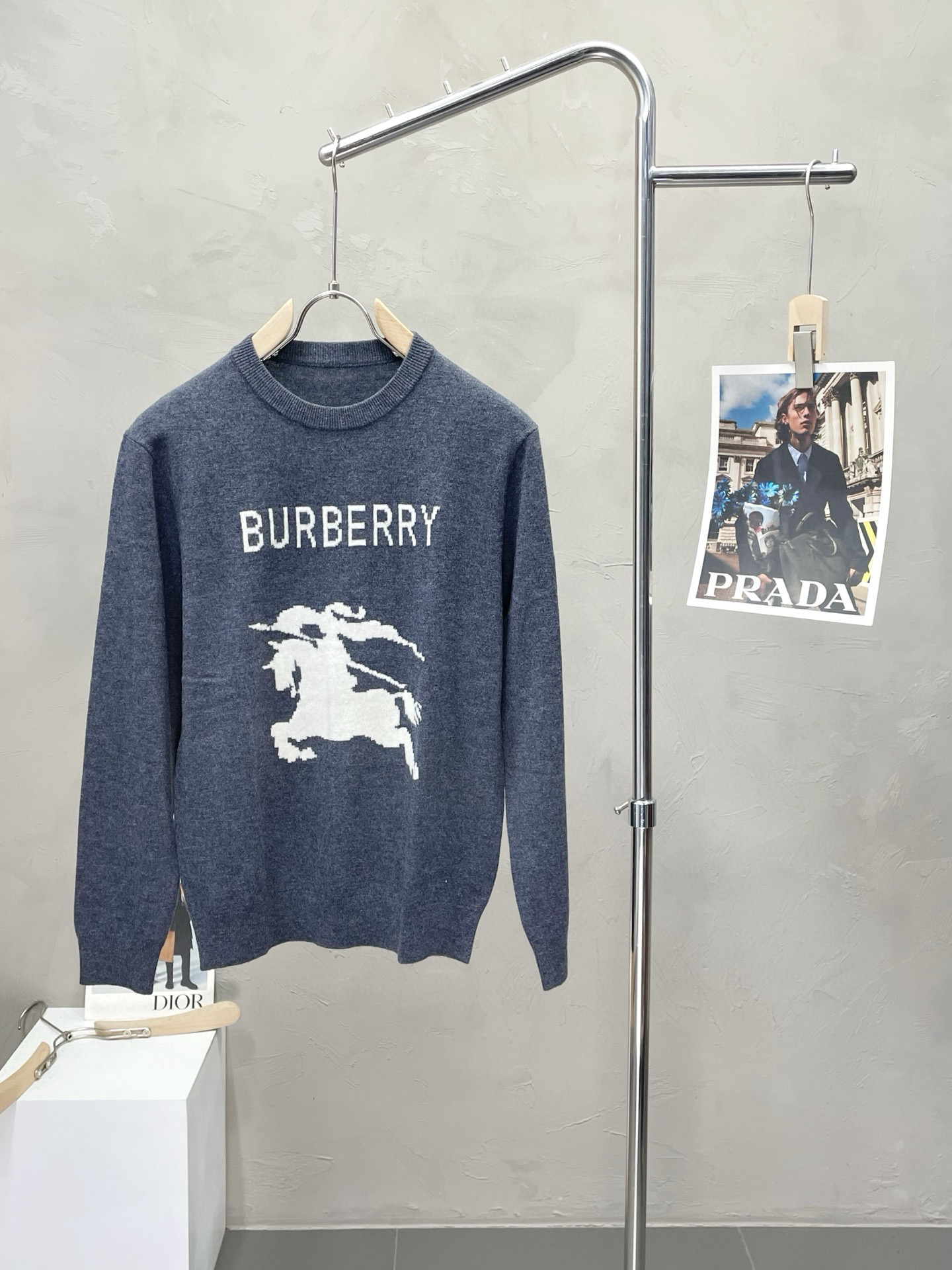 버버리 남자 니트