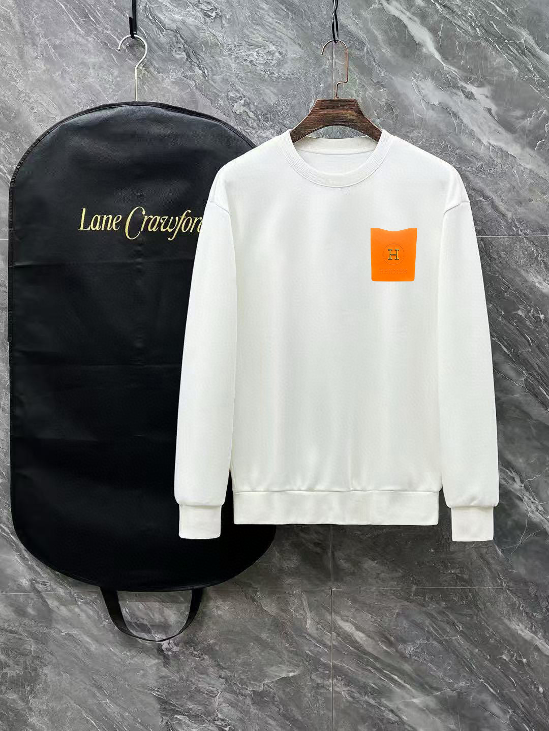 에르메스 2컬러 남자 맨투맨 후드티